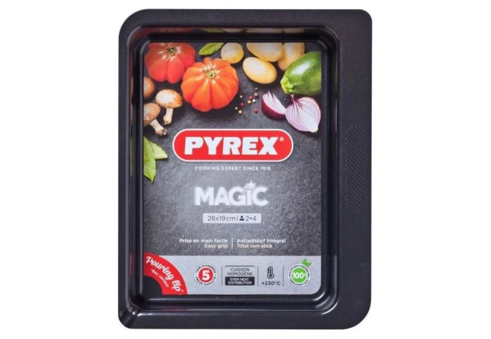 Противень для духовки сталевий з антипригарним покриттям PYREX Magic MG26RR6/7646