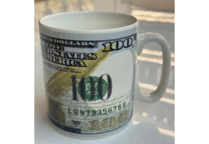 Кружка большая керамическая Сто Баксів Olens 102-018-1 (800 мл)