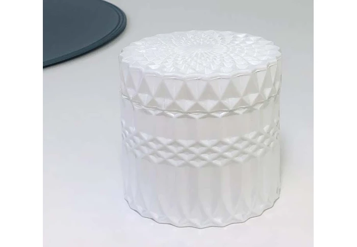 Цукерниця скляна Біле Задзеркалля 101-093 (250 мл) Цукерниця скляна Біле Задзеркалля 101-093 (250 мл)