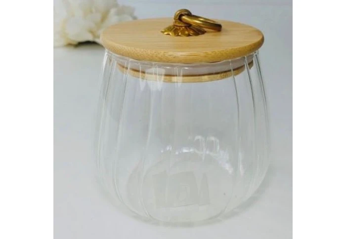 Конфетница Olens Прозрачное кольцо 102-652 (700 мл)