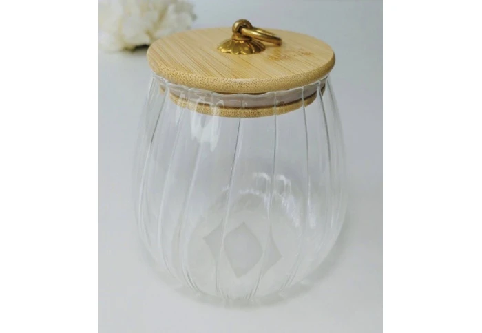 Конфетница Olens Прозрачное кольцо 102-653 (800 мл)