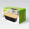 Хлібниця з дошкою-кришкою Maestro MR-1776-BLACK