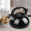 Чайник з нержавіючої сталі зі свистком Maestro MR-1316-BLACK (3 л)