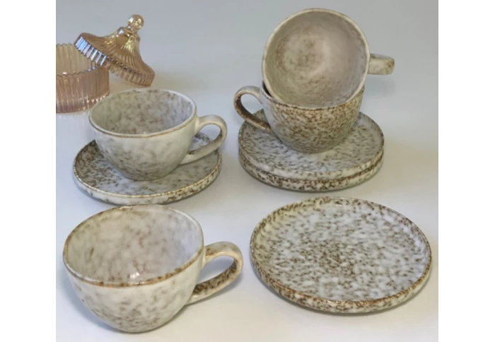 Набор чашек с блюдцами Нормандія Olens 102-0389 (270 мл)