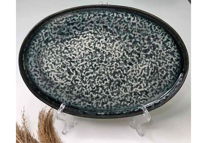 Тарілка овальна Грейсток Olens 101-0253 (30.5 см)