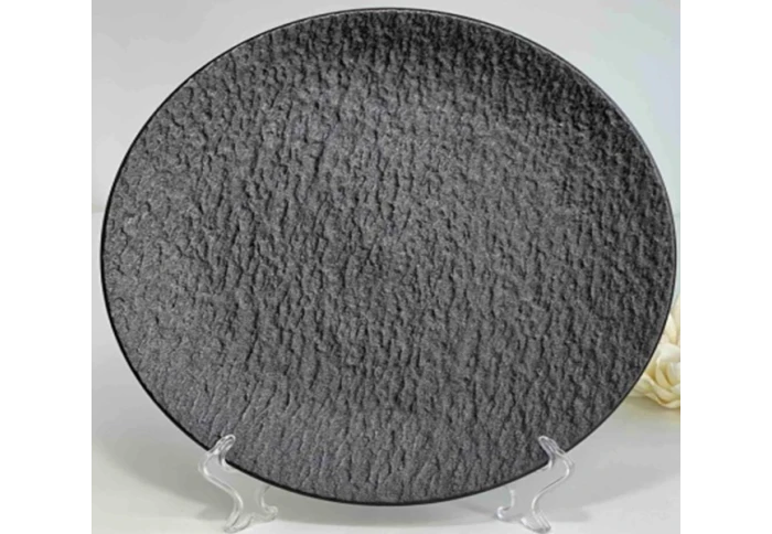 Тарілка Olens Чорний обеліск 102-670 (30,5 см)