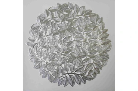 Коврик сервировочный Olens Мавка серебряный 102-992 (38 см)