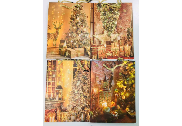 Пакет подарочный большой Затишна домівка 102-1040