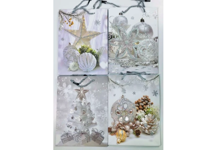 Пакет подарочный большой Біла зима 102-1037