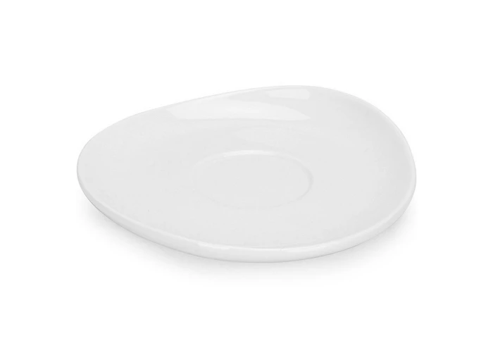 Блюдце біле порцелянове Fissman Horeca 14116 (15 см)