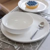 Набір білого порцелянового столового посуду Fissman Horeca 6359 (6 предметів)