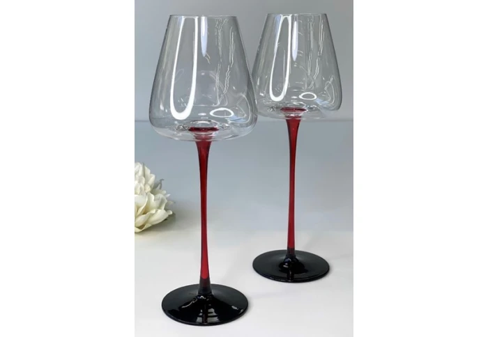 Набор бокалов Червоний стиль Olens 102-776 (570мл) Набор бокалов Червоний стиль Olens 102-776 (570мл)