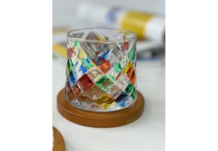 Стакан-доф для виски Olens Льодовий діамант 102-315 (250 мл)