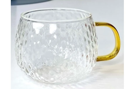 Чашка стеклянная Драго зотолая Olens 8030-265 (430 мл)