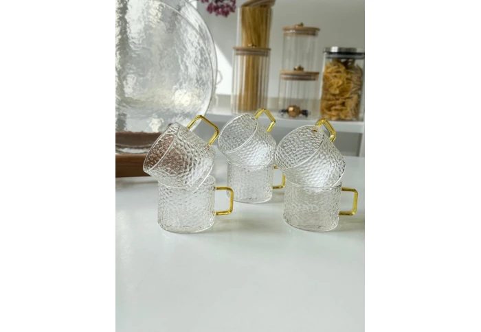 Набор из 6 чашек Olens Льодяник 8030-253 (130 мл)