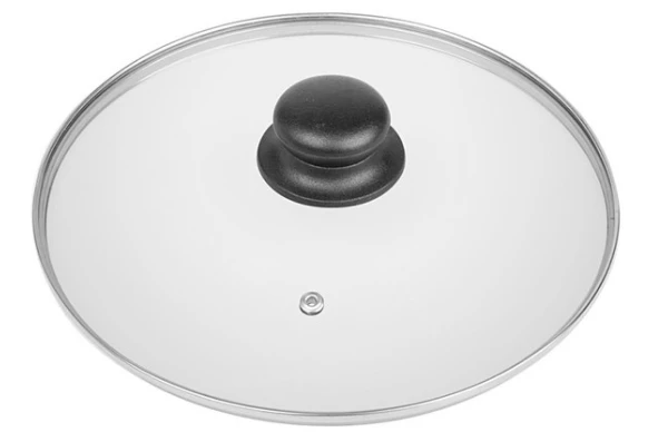 Кришка скляна для каструлі та сковорідки Bravo Chef BC-9300-22 (22 см)