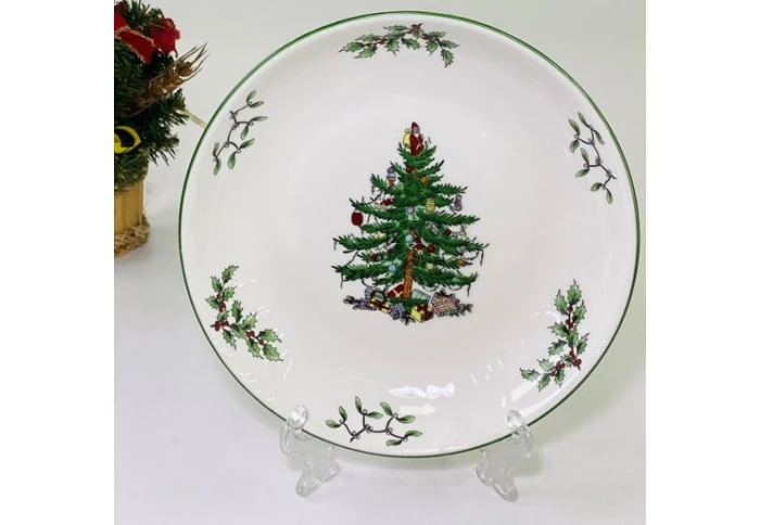 Салатник керамический новогодний Olens Біла зима 102-547 (20см) Салатник керамический новогодний Olens Біла зима 102-547 (20см)