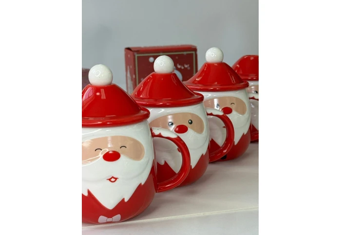 Кружка керамическая Веселий дід мороз 8030-297 (420 мл) Кружка керамическая Веселий дід мороз 8030-297 (420 мл)