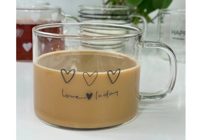 Кухоль скляний Love-Love Olens 102-801 (500 мл) Кухоль скляний Love-Love Olens 102-801 (500 мл)