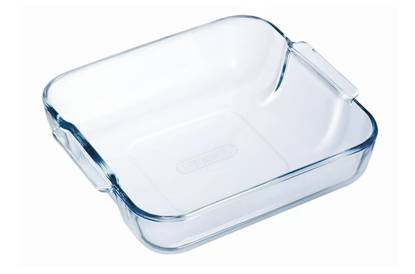 Форма квадратна з жароміцного скла для запікання Pyrex 220B000/8046 (25х21 см)