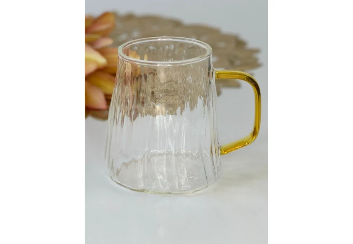 Чашка стеклянная Вечірня прохолода Olens 8030-266 (400 мл)