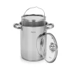 Каструля із вставкою-пароваркою із нержавіючої сталі Fissman CAPELLINI 5369 (3,5 л)