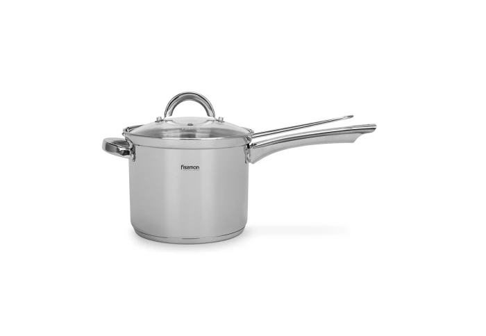 Ківш зі вставкою-пароваркою з кришкою Fissman FEDELE 5375 (3,57 л)