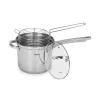 Ківш зі вставкою-пароваркою з кришкою Fissman FEDELE 5375 (3,57 л)