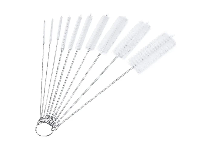 Набор ершиков для мытья посуды с узким горлышком и носика чайника DY20-10 (10 шт)