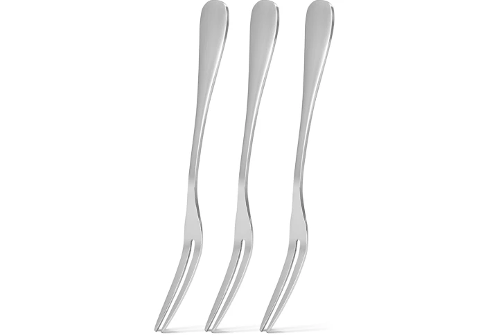 Набір із трьох фруктових виделок Fissman Flavia 3044 Набір із трьох фруктових виделок Fissman Flavia 3044