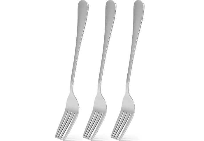 Набір із трьох десертних виделок з нержавіючої сталі Fissman FLAVIA 3042 (3 шт) Набір із трьох десертних виделок з нержавіючої сталі Fissman FLAVIA 3042 (3 шт)