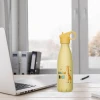 Пляшка-термос з трубочкою дитяча Maestro Giraffe MR-1645-D (400 мл)