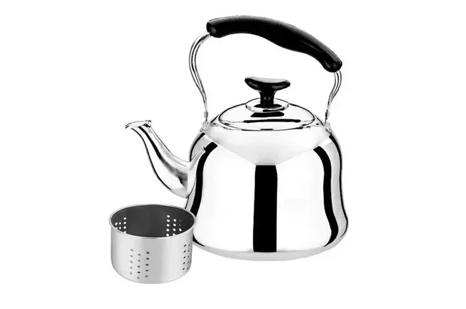 Чайник со свистком в крышке с ситечком для заварки Edenberg EB 18053 (2 л) Чайник со свистком в крышке с ситечком для заварки Edenberg EB 18053 (2 л)