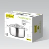 Каструля з нержавіючої сталі з кришкою Maestro MR-3514-20 (2,5 л)