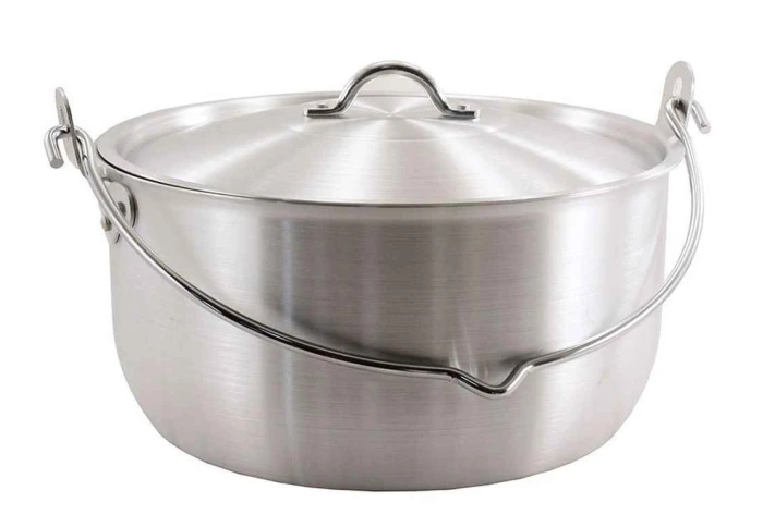 Котел алюмінієвий литий з дужкою та кришкою INTEROS ІТ80 (8 л) Котел алюмінієвий литий з дужкою та кришкою INTEROS ІТ80 (8 л)