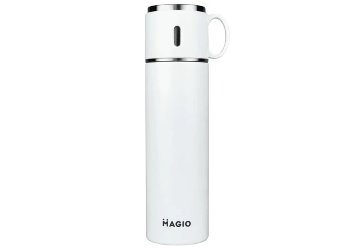 Вакуумний термос білий MAGIO 1046MGW (500 мл)