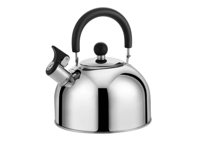 Чайник з нержавіючої сталі зі свистком і складною ручкою Con Brio СВ-416 (1,5 л) Чайник з нержавіючої сталі зі свистком і складною ручкою Con Brio СВ-416 (1,5 л)