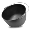 Казан чавунний туристичний з кришкою Brizoll KT10-1 (10 л)