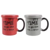 Кухоль керамічний з кришкою LIMITED EDITION TIME HTK-050 (310 мл)