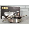Сковорода глибока з 3D-антипригарним покриттям Benson BN 100588 (28 см)