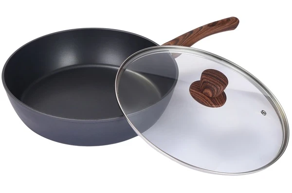 Сковорода з кришкою з антипригарним покриттям BRAVO CHEF BC-1101-24/L (24 см)
