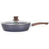 Сковорода з кришкою з антипригарним покриттям BRAVO CHEF BC-1101-24/L (24 см)