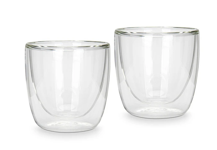 Набор стаканов с двойными стенками Fissman 16493 (100 мл)
