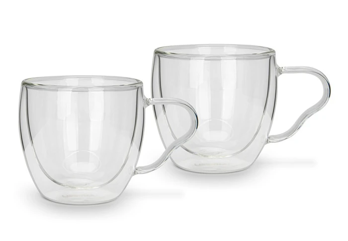 Набор чашек с двойными стенками Fissman 16495 (90 мл)