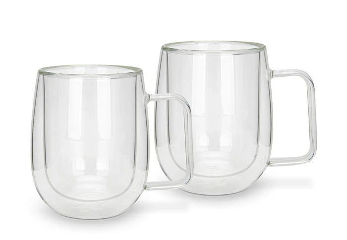 Набор чашек с двойными стенками Fissman 16499 (300 мл)