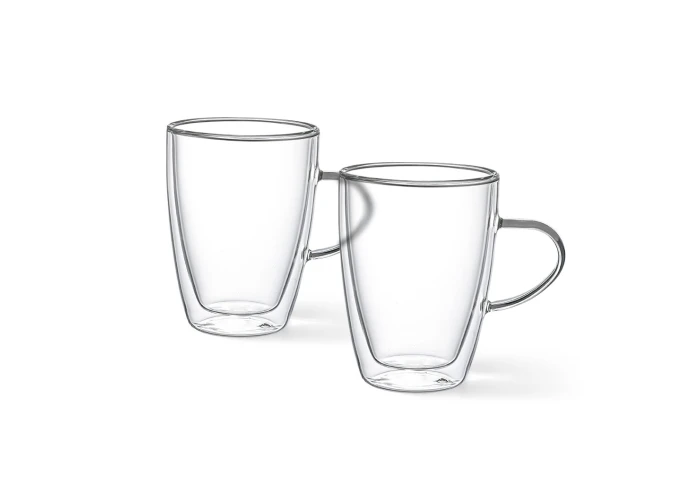 Набор чашек с двойными стенками Fissman 16539 (350 мл)