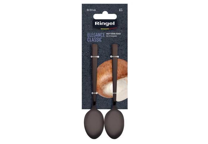 Набор чайных ложек RINGEL ELEGANCE CLASSIC RG-3121-6/4 Набор чайных ложек RINGEL ELEGANCE CLASSIC RG-3121-6/4