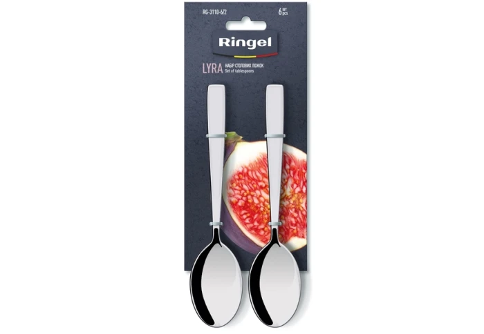 Набор столовых ложек RINGEL LYRA RG-3110-6/2 Набор столовых ложек RINGEL LYRA RG-3110-6/2
