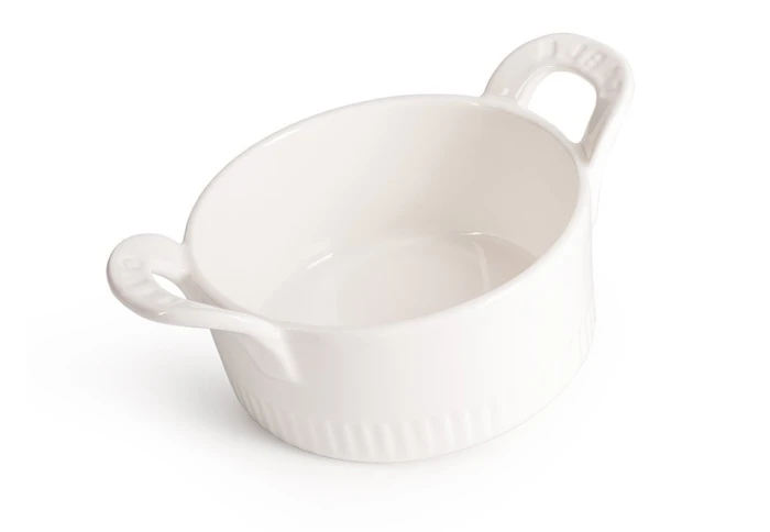 Форма для запекания круглая с ручками Fissman 14149 (10,5х6 см 250 мл)