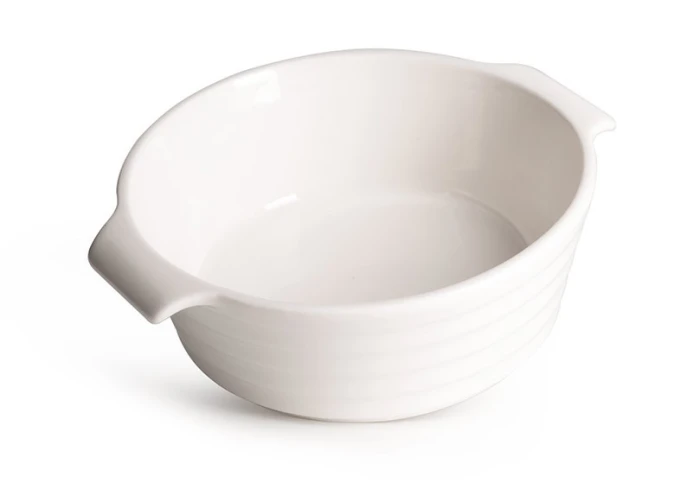 Форма для запекания круглая с ручками Fissman 14168 (12х4,5 см см 220 мл)